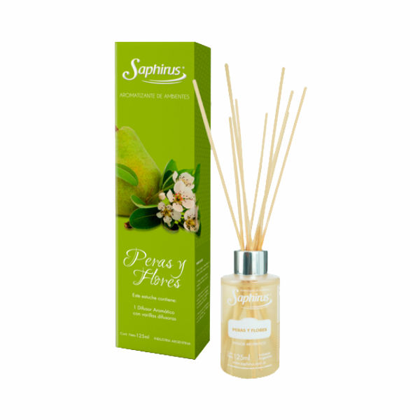 SAPHIRUS Difusor Peras y Flores