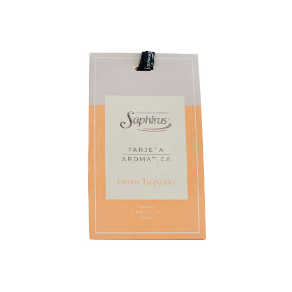 Tarjeta Aromatica Frutos Tropicales