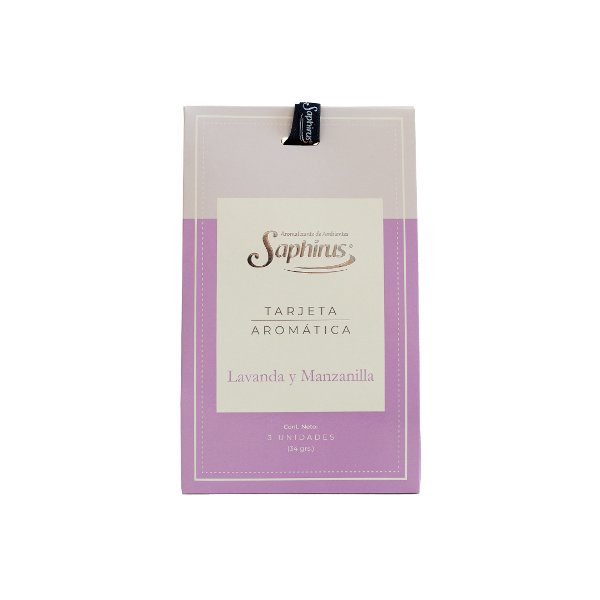 Tarjeta Aromatica Lavanda & Manzanilla
