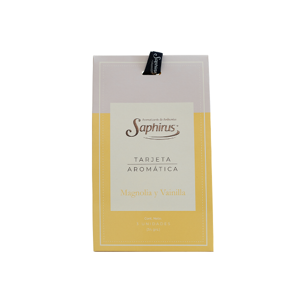 Tarjeta Aromatica Magnolia & Vainilla