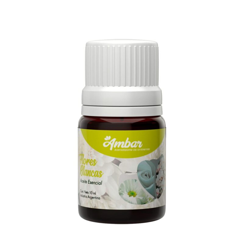 AMBAR Aceite Esencial Flores Blancas