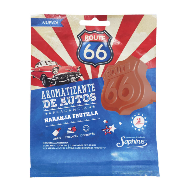 SAPHIRUS Route 66 Naranja Frutilla