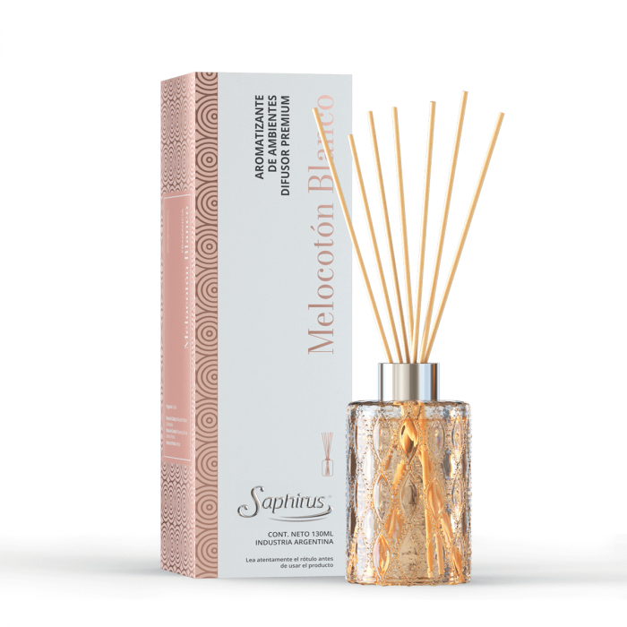 Difusor Premium Melocoton Blanco