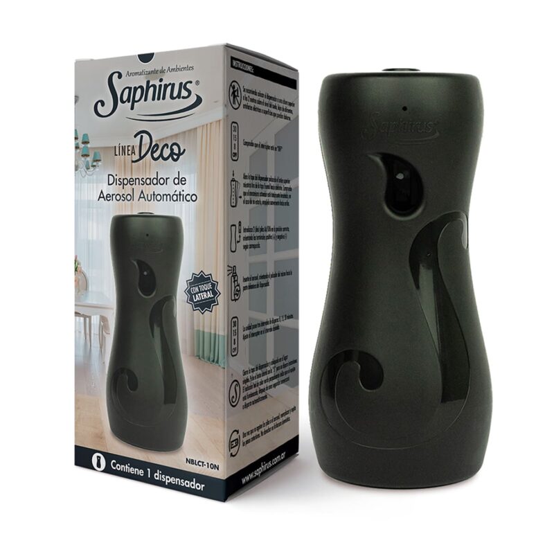 Aromatizador Analógico Deco Negro Con Caja