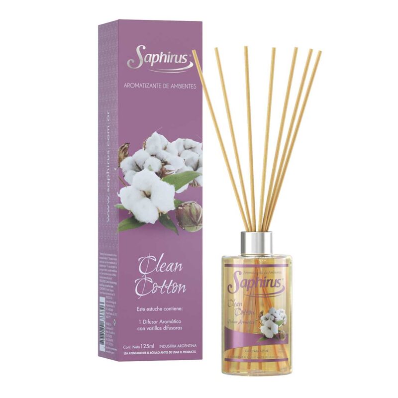 SAPHIRUS Difusor Clean Cotton